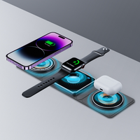 Thumbnail for 3 IN 1 Magnetic Folding Wireless Charger