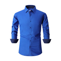 Thumbnail for Men's Cotton Stretch Shirt Spring And Autumn Styles