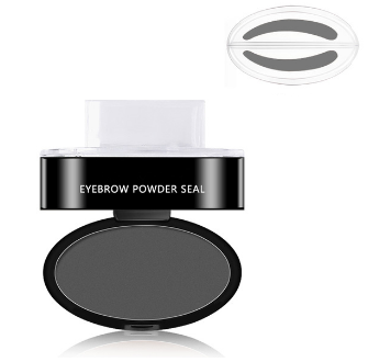 Eyebrow Powder Stamp - Cosmetics Professional Makeup Waterproof - Eye Brow Stamp Lift Eyebrow Enhancers Stencil Kit