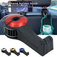 Thumbnail for Car Headrest Hook Phone Car Holder Car Hanger For A4 B6 Seat Back Hanger Storage Hook Phone Holder Auto Fastener Clip