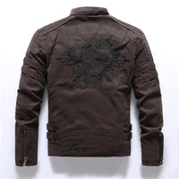 Thumbnail for Men Fashion Pu Leather Jackets Coats