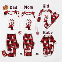 Thumbnail for Christmas European And American Christmas Deer Head Print Parent-child Home Service Suit