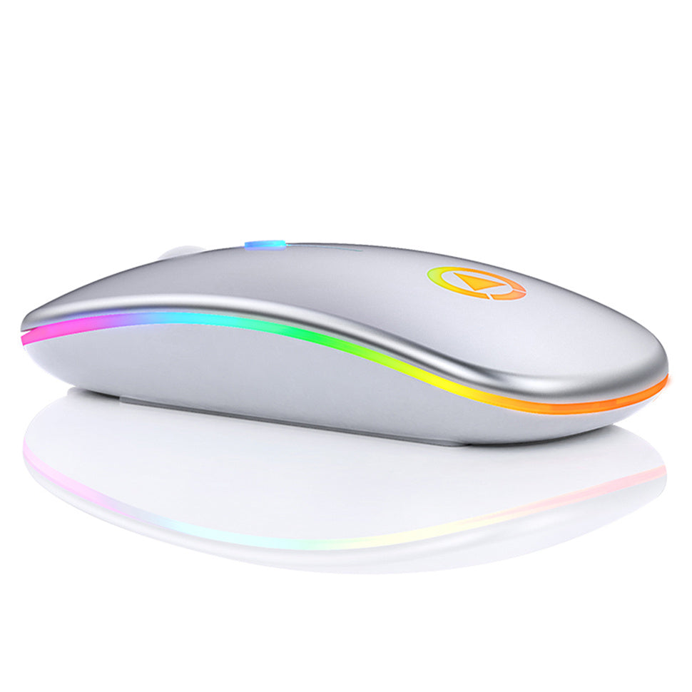 Silent rechargeable wireless mouse