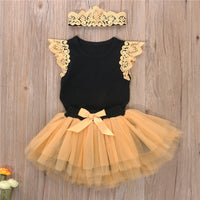 Thumbnail for Summer Cute Baby Girl Pure Cotton Casual Clothing Suit