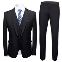 Thumbnail for Men s Business Suits Wedding Dress Suit Set