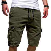 Thumbnail for Men Casual Jogger Sports Cargo Shorts Military Combat Workout Gym Trousers Summer Mens Clothing