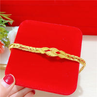 Thumbnail for Gold-plated Pixiu Transfer Beads Flower Horse Whip Bracelet