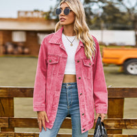 Thumbnail for Versatile Classic Retro Classic Loose Denim Jacket