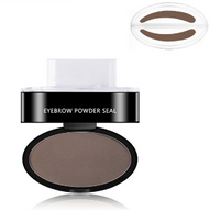 Thumbnail for Eyebrow Powder Stamp - Cosmetics Professional Makeup Waterproof - Eye Brow Stamp Lift Eyebrow Enhancers Stencil Kit