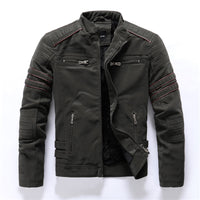 Thumbnail for Men Fashion Pu Leather Jackets Coats