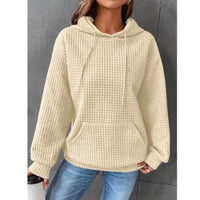 Thumbnail for Women's Loose Casual Solid Color Long-sleeved Sweater