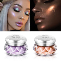 Thumbnail for Face Highlighter Jelly Gel Mermaid Eyeshadow Glow Body Glitter Festival Makeup Iluminador Gold Liquid Highlighter Bronzer