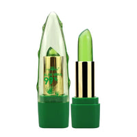 Thumbnail for Aloe Vera Gel Color Changing Lipstick Gloss  Moisturizer Anti-drying Desalination Fine-grain Lip Blam Care