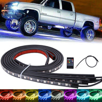 Thumbnail for Car Underglow Light Flexible Strip LED Underbody Lights Remote APP Control Car Led Neon Light RGB Decorative Atmosphere Lamp