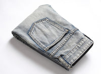 Thumbnail for Nostalgic Jeans Ripped Special Embroidered Men's Pants