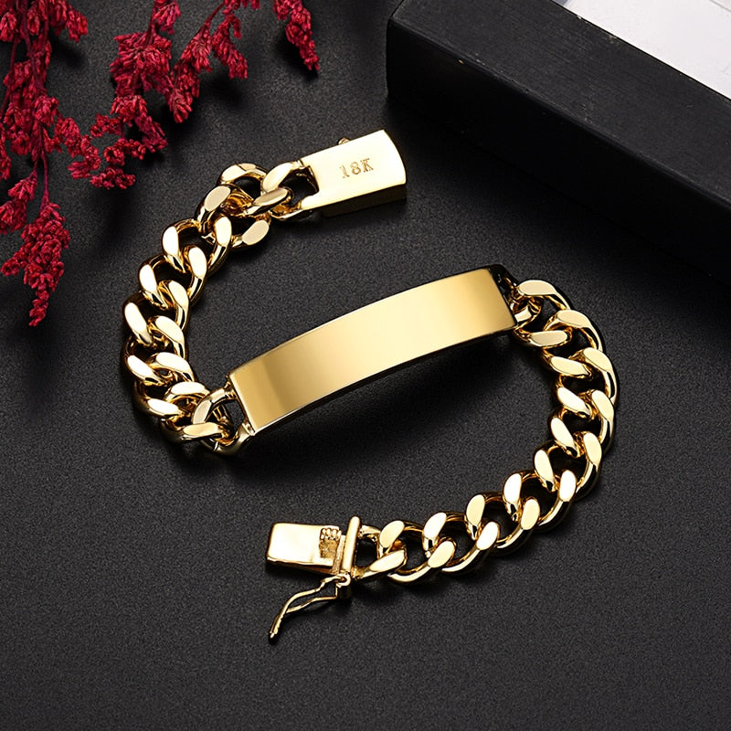 Chain Bracelets- 18K Gold