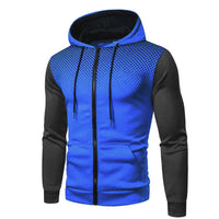Thumbnail for Men's Zipper Hooded Panel Sweatshirt
