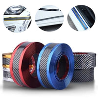 Thumbnail for Car Carbon Fiber Pattern Door Sill Decorative Protective Sticker