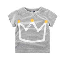 Thumbnail for Children's Wear 2021 Summer New Korean Children's Boys Cotton T-shirt Men's Treasure In Children's Short Sleeves