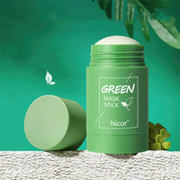 Thumbnail for Cleansing Green Tea Mask Clay Stick Oil Control Anti-Acne Whitening Seaweed Mask Skin Care