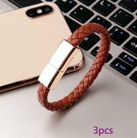 Thumbnail for New Bracelet Charger USB Charging Cable Data Charging Cord For IPhone14 13 Max USB C Cable For Phone Micro Cable