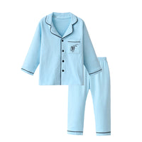 Thumbnail for Children's pajamas cotton baby home service