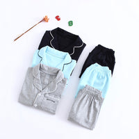 Thumbnail for Children's pajamas cotton baby home service