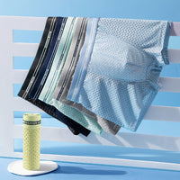 Thumbnail for Men's Fashionable Mesh Breathable Ice Silk Underwear