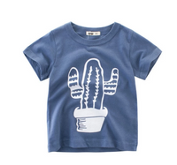 Thumbnail for Children's Wear 2021 Summer New Korean Children's Boys Cotton T-shirt Men's Treasure In Children's Short Sleeves