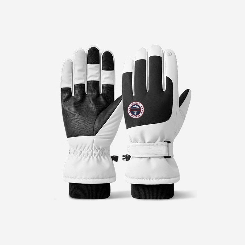 Autumn And Winter Warm Ski Gloves Touch Screen Waterproof