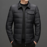 Thumbnail for Men's Business Casual Down Jacket