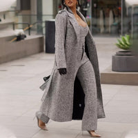 Thumbnail for Warm Jacket Long-sleeved Lapel Women's Plush