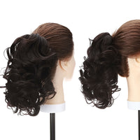 Thumbnail for Ponytail Wig Women Short Wig Ponytail Curly Ponytail Short Pear Claw Clip Wig Ponytail
