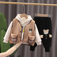 Thumbnail for Children's Clothes Foreign Baby Plus Velvet