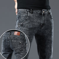 Thumbnail for Men's Jeans - Slim Fit Stretch Skinny Trousers