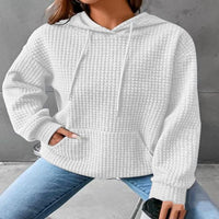 Thumbnail for Women's Loose Casual Solid Color Long-sleeved Sweater