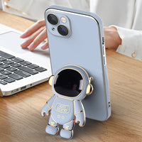 Thumbnail for 3D Astronaut Phone Case Anti-Drop Electroplating Bracket