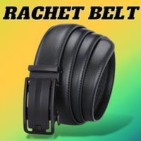 Thumbnail for Men's Ratchet Belt Leather Mens Belt With Slide Buckle Ratchet Belts For Men USA