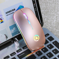 Thumbnail for Silent rechargeable wireless mouse
