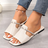 Thumbnail for GlamorStrap Rhinestone Sandals: Summer Chic