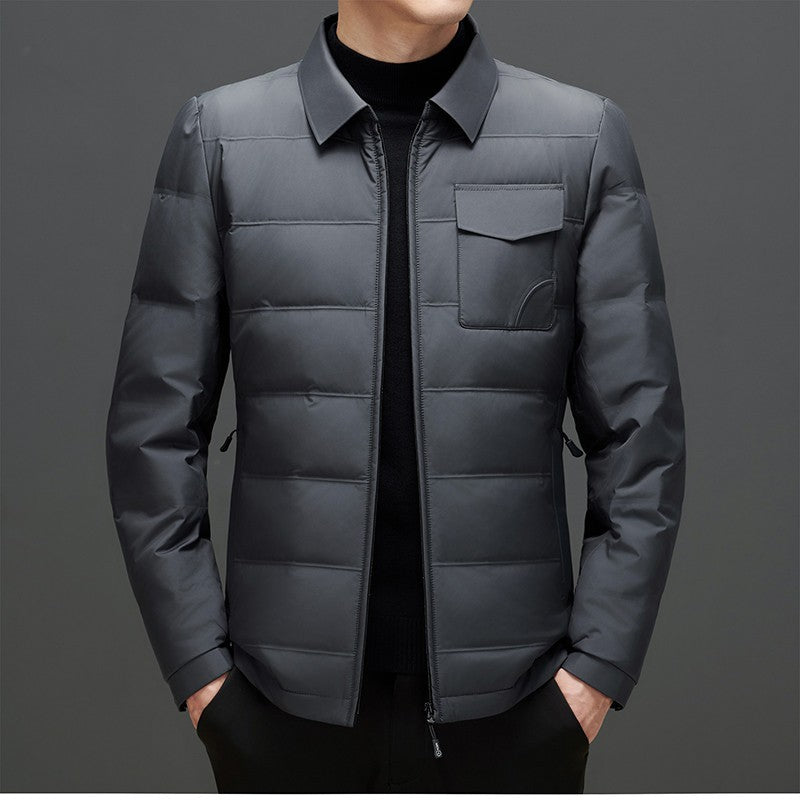 Men's Business Casual Down Jacket