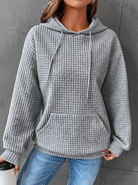 Thumbnail for Women's Loose Casual Solid Color Long-sleeved Sweater