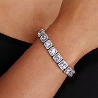 Thumbnail for 18K White Gold Tennis Bracelet