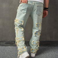 Thumbnail for American Retro Wide Leg Jeans For Men