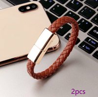 Thumbnail for New Bracelet Charger USB Charging Cable Data Charging Cord For IPhone14 13 Max USB C Cable For Phone Micro Cable