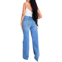 Thumbnail for Fashion Holes Frayed Casual Pants