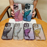 Thumbnail for Phone Case Three-dimensional Quicksand Butterfly Protective Cover