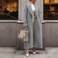 Thumbnail for Warm Jacket Long-sleeved Lapel Women's Plush