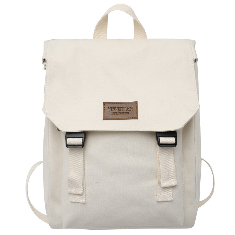 Versatile Canvas Schoolbag for Students - Stylish and Durable