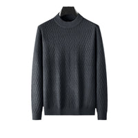 Thumbnail for Autumn And Winter Men's Casual Knitted Sweater Loose Round Neck